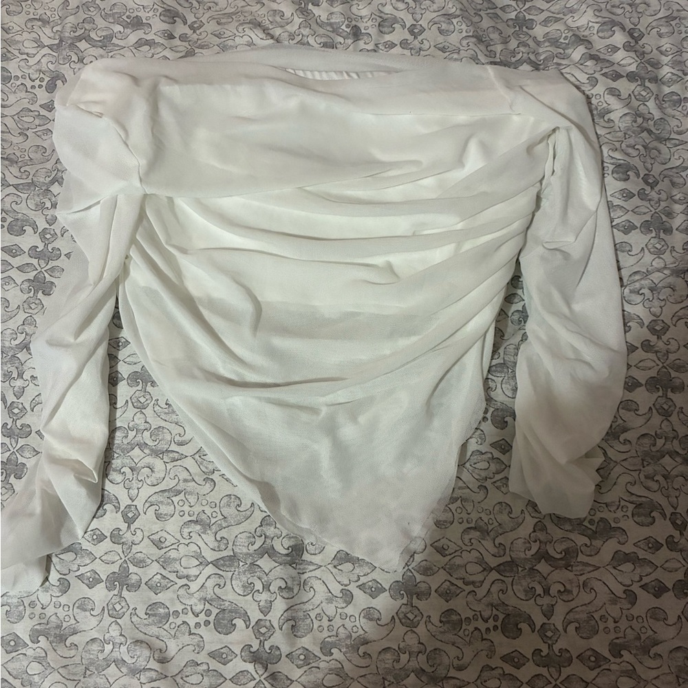 Elegant White Women's Top